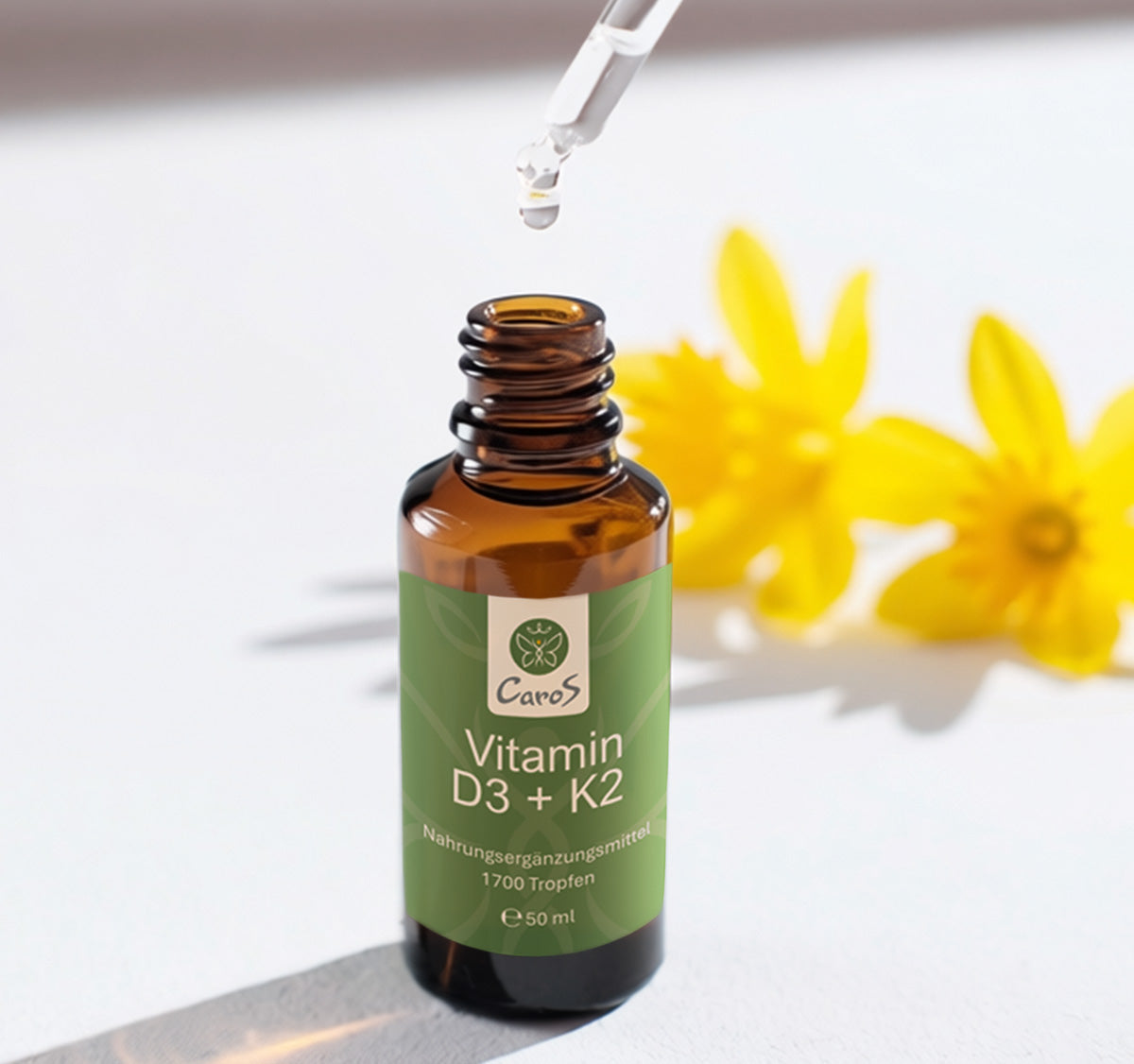 Vitamin D3, K2 und Magnesium