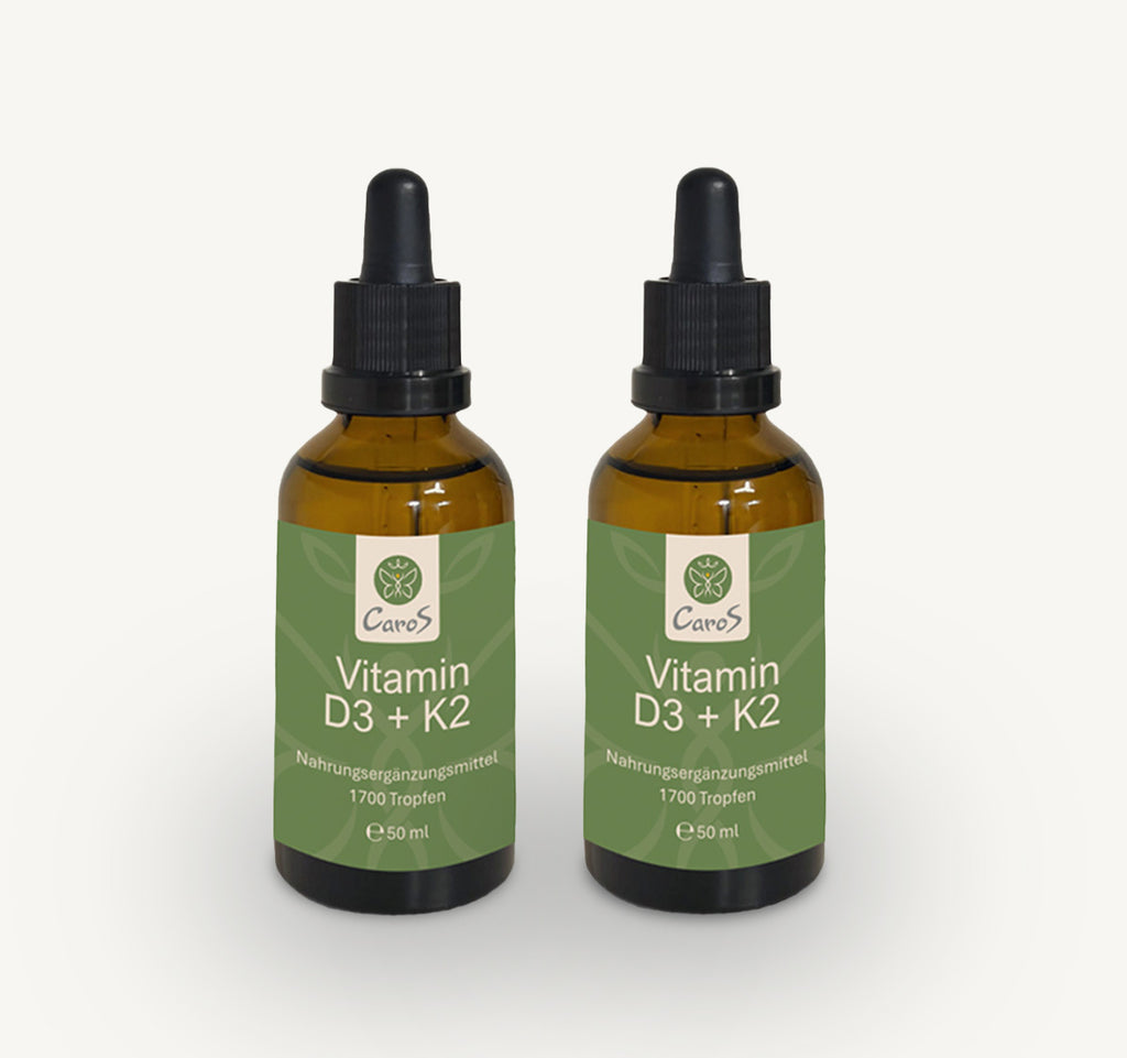 Vitamin D3 + K2 Tropfen – Vorratsbundle