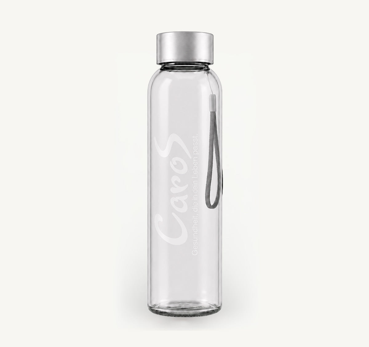 CaroS Glas-Trinkflasche 500 ml